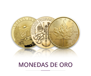 Monedas de oro