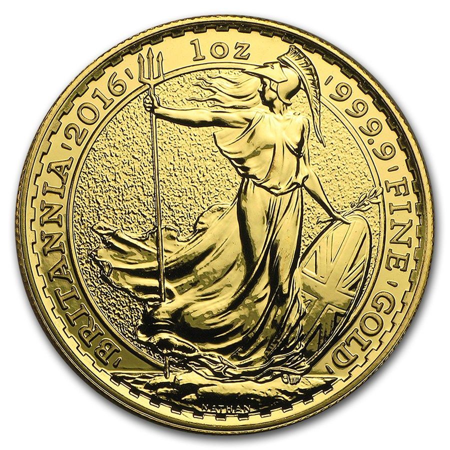 Moneda Britannia 2016 Oro 1 oz