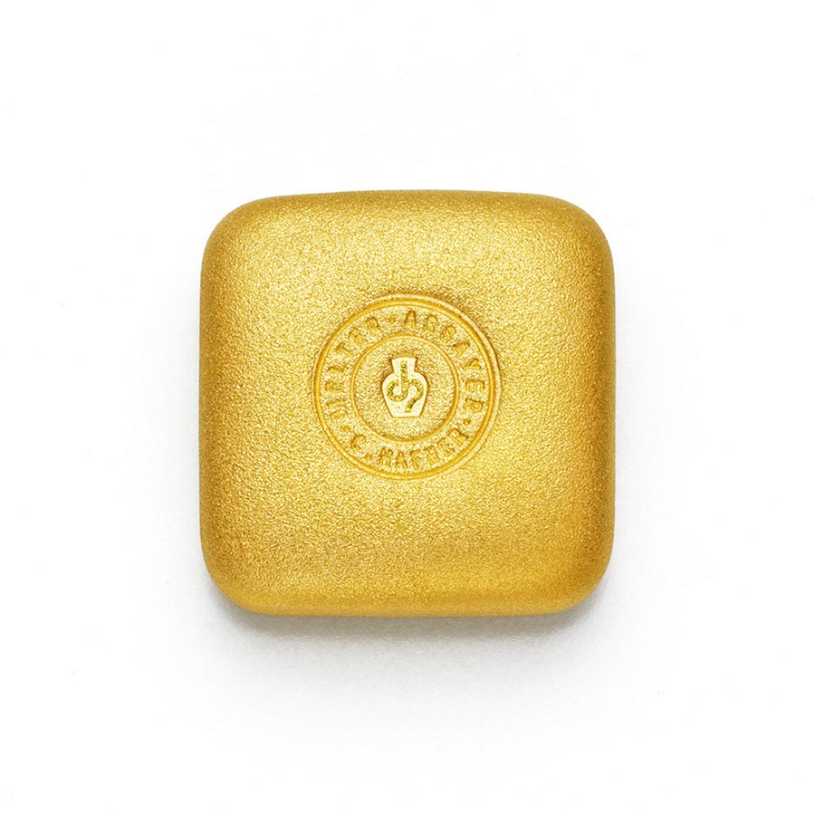 Lingote de Oro C Hafner Casted de 50g detalle