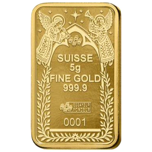 Lingote de Oro PAMP Natividad de 5g 3