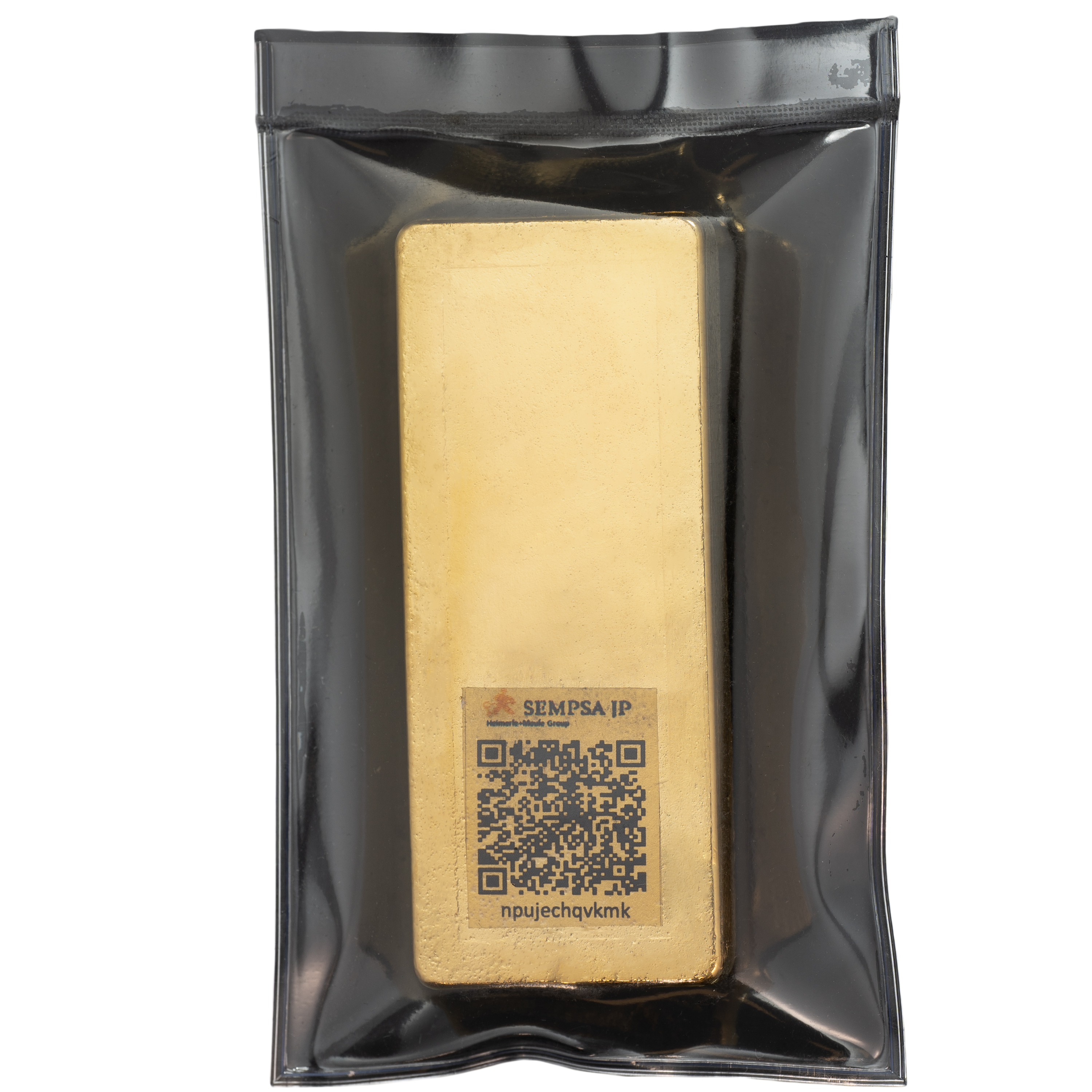 Lingote de Oro SEMPSA de 250g reverse
