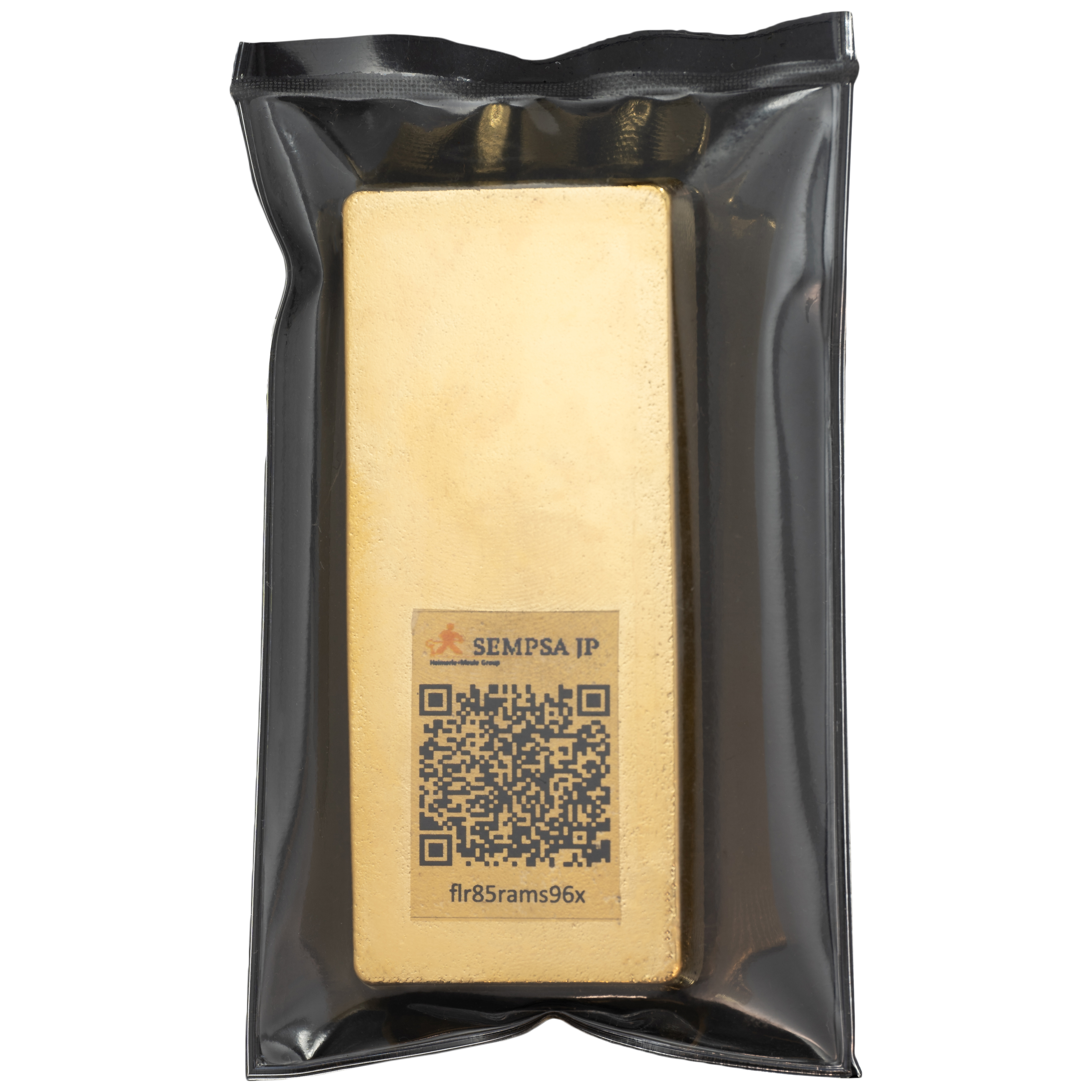Lingote de Oro SEMPSA de 500g reverse