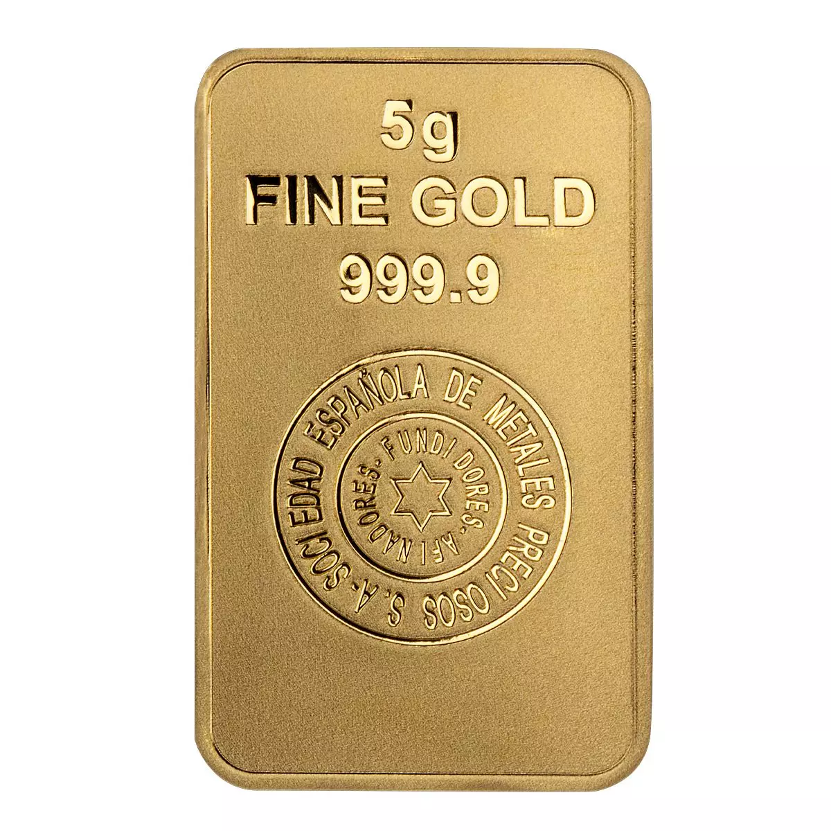 Lingote de Oro SEMPSA Copa Mundial de la FIFA - 2026 de 5g Blister reverse 2