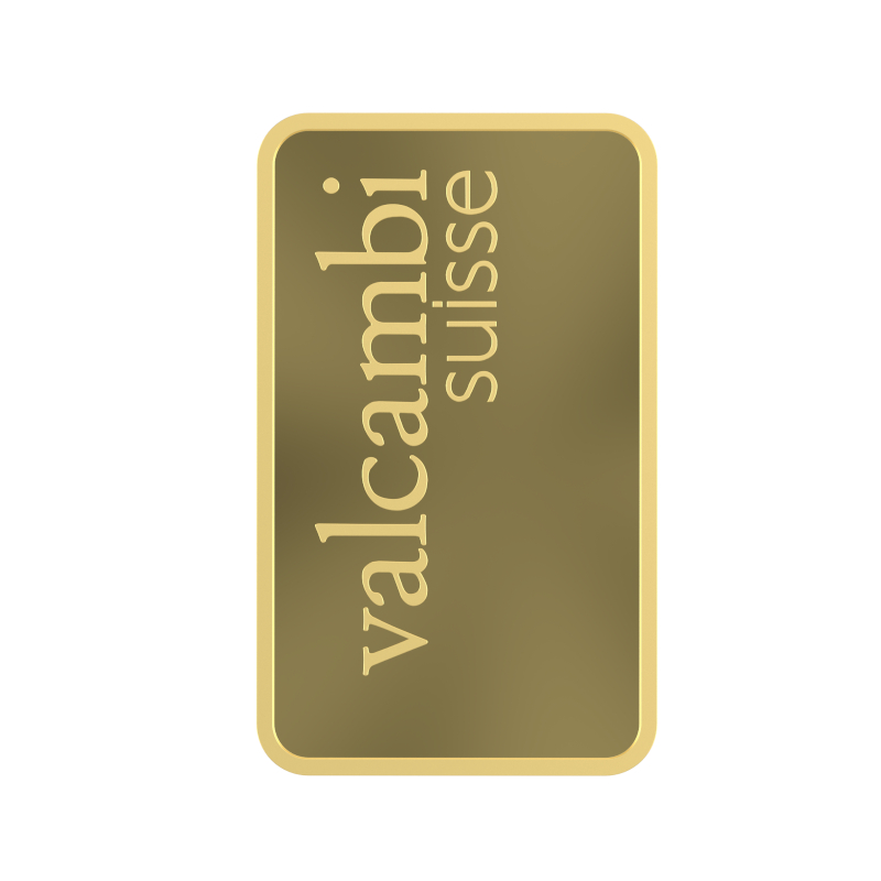 Lingote de Oro Valcambi de 2,5g reverse 2