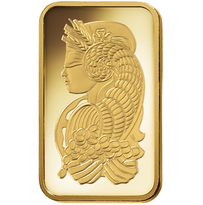 Lingote de Oro PAMP Fortune de 10g 