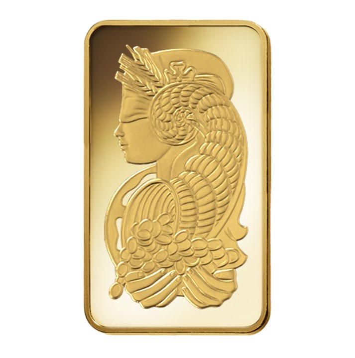 Lingote de Oro PAMP Fortune de 1oz 