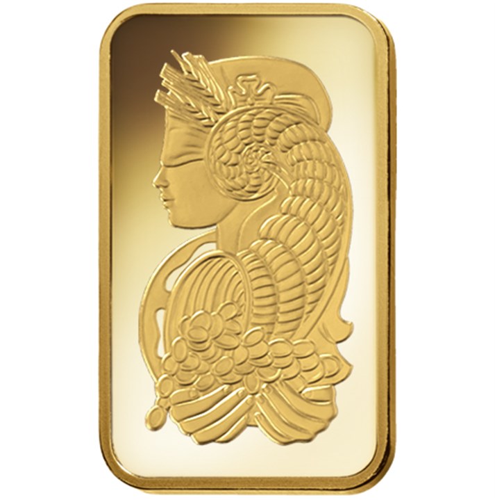 Lingote de Oro PAMP Fortune de 20g 