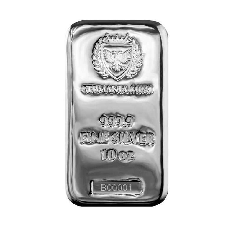 Lingote de Plata Germania Mint de 10oz