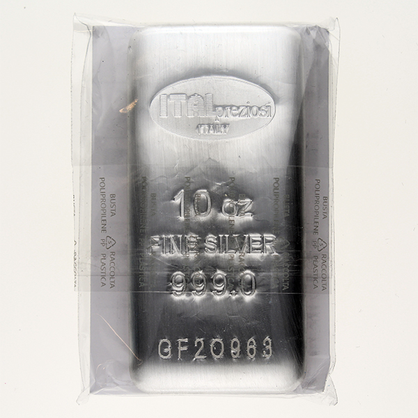 Lingote de Plata Italpreziosi de 10oz