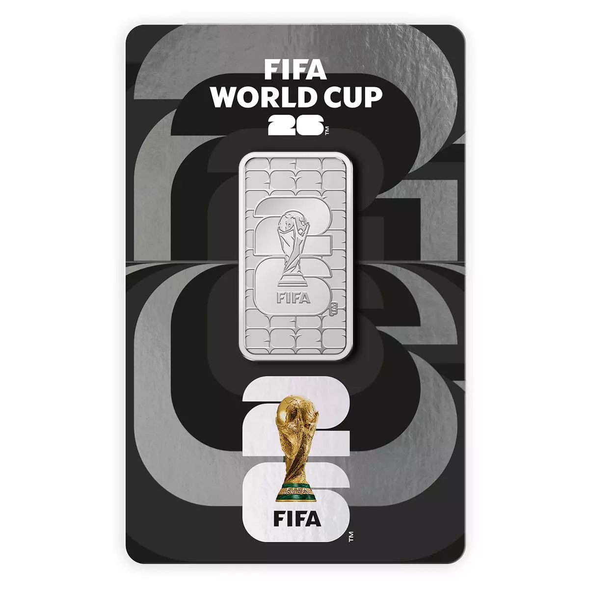 Lingote de Plata SEMPSA Copa Mundial de la FIFA - 2026 de 50g Blister