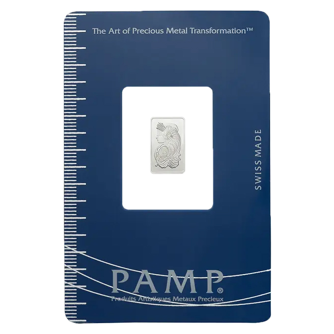 Lingote de Platino PAMP de 1g