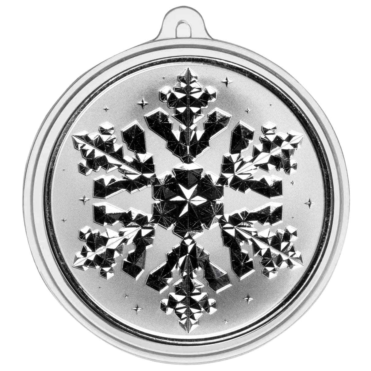Medalla de Plata Copo de Nieve 1 oz