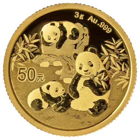Moneda de Oro Panda 2025 3 g