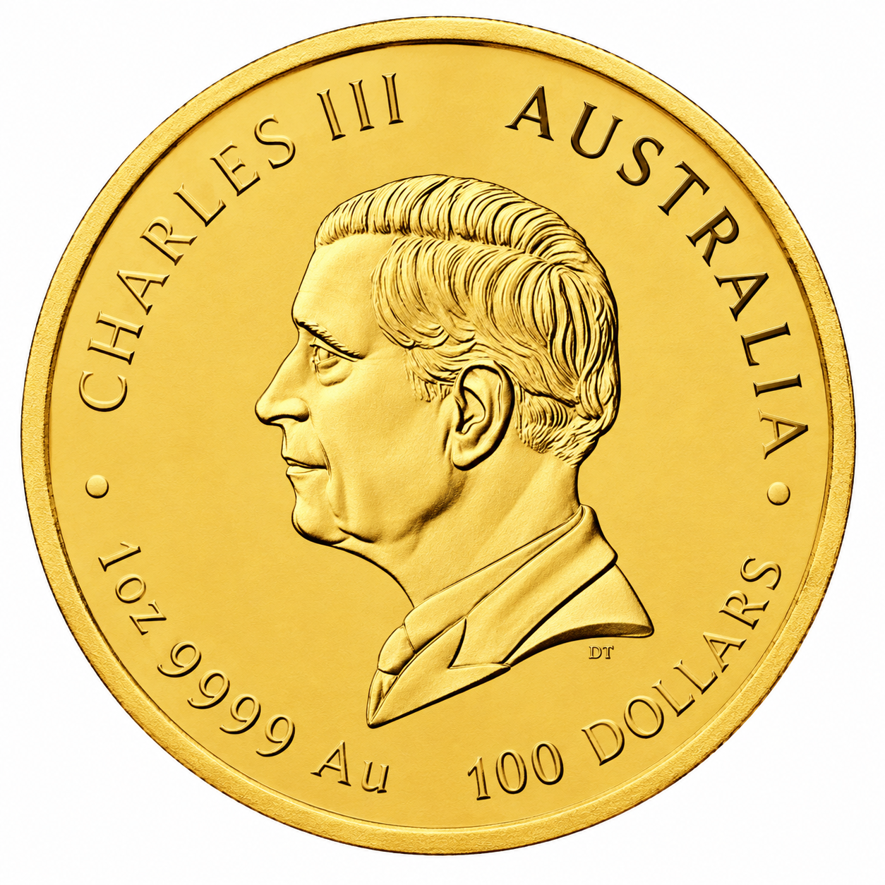 Moneda de Oro Año de la Cabra de Australia 2027 1 oz reverso