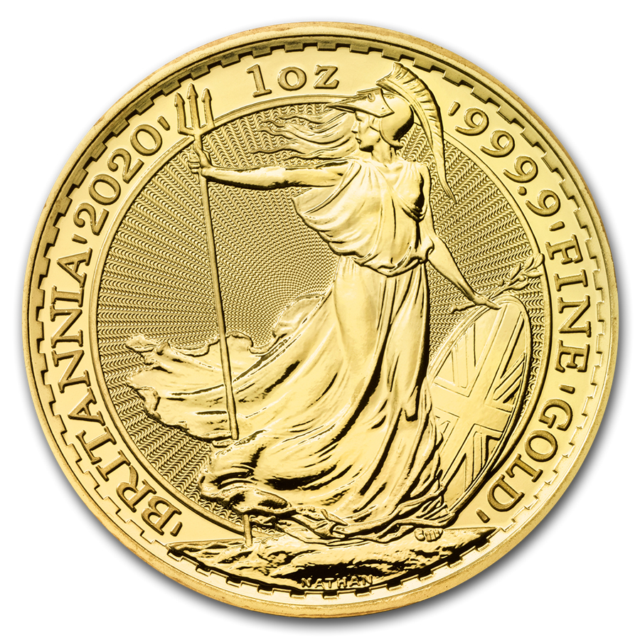 Moneda de Oro Britannia 2020 1 oz