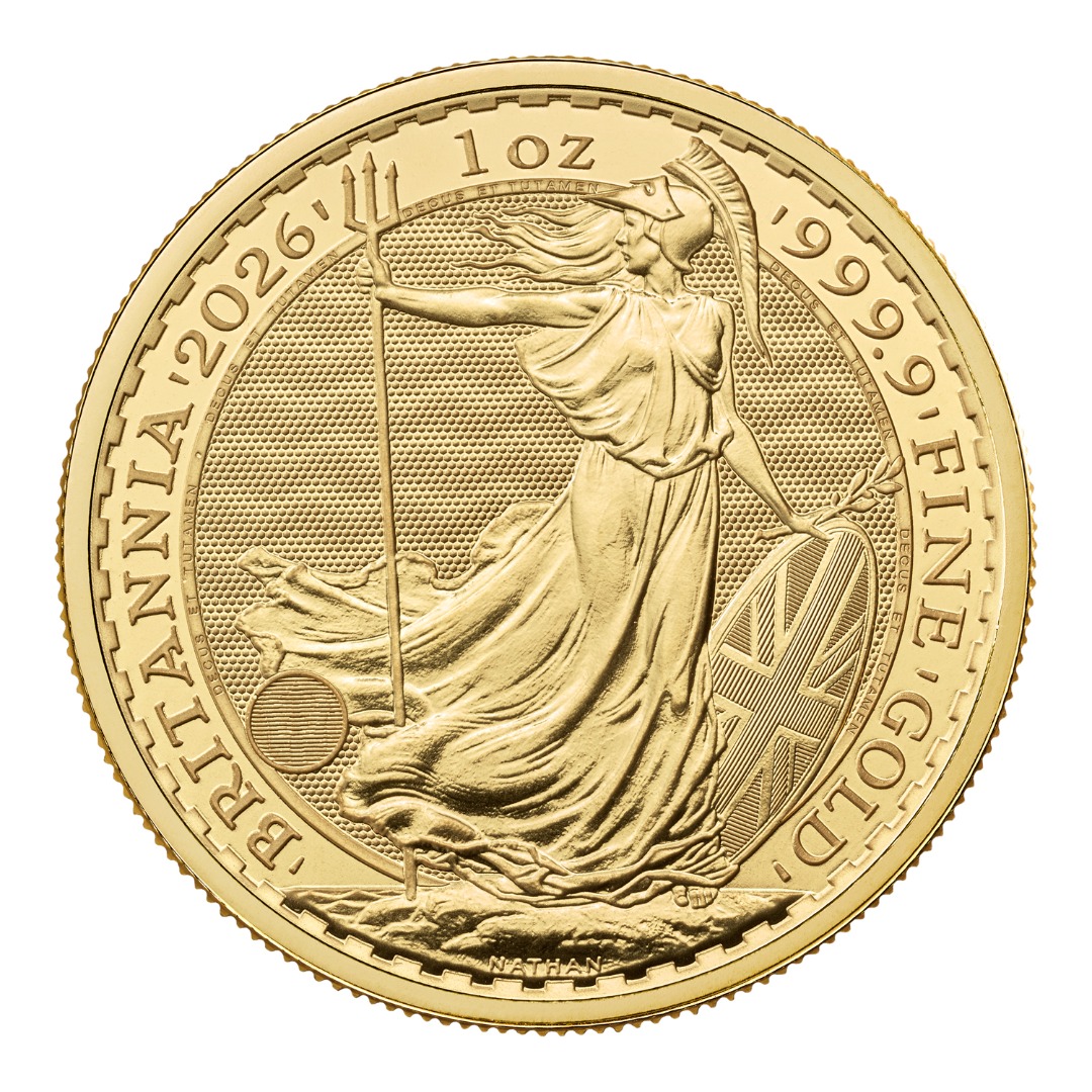 Moneda de Oro Britannia 2026 1 oz