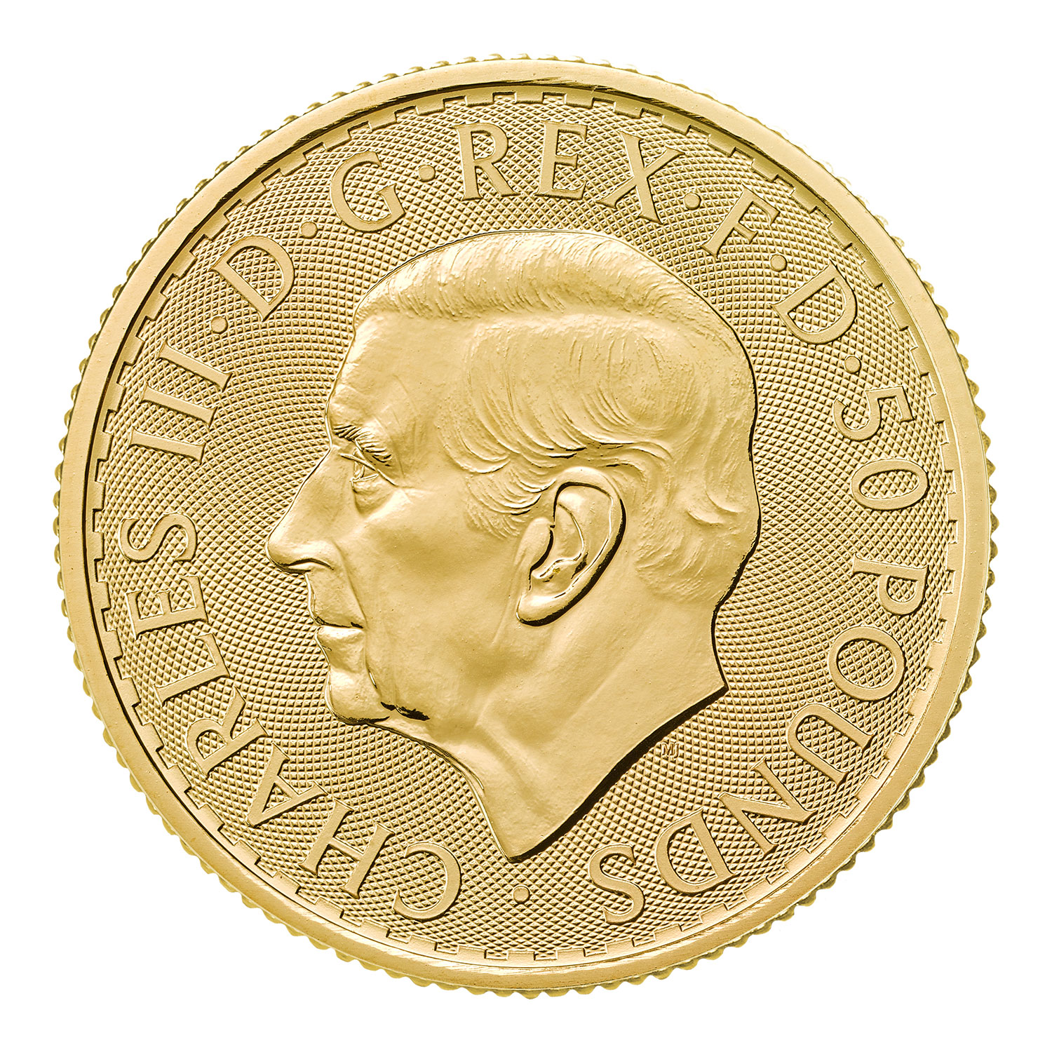 Moneda de Oro Britannia 2027 1/2 oz reverso