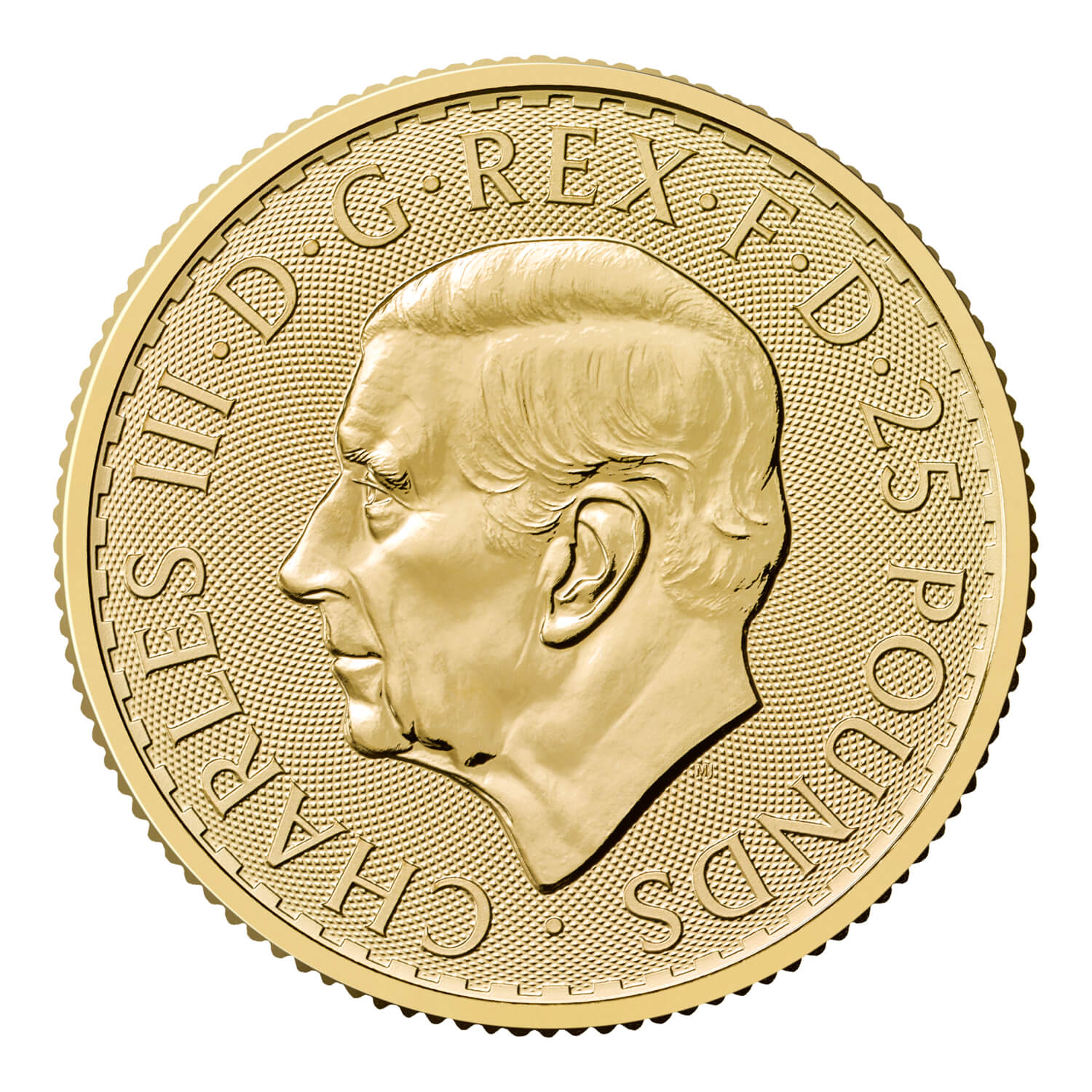 Moneda de Oro Britannia 2027 1/4 oz reverso