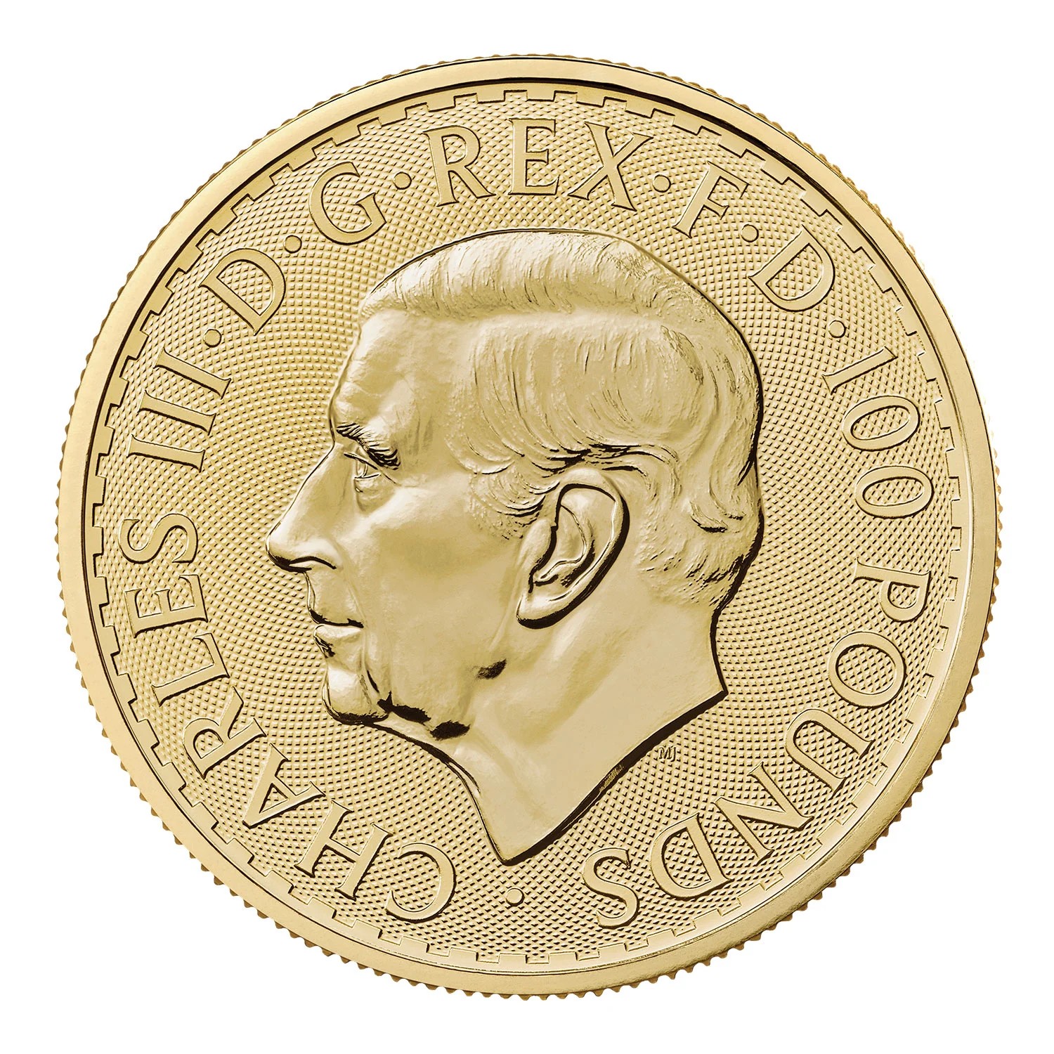 Moneda de Oro Britannia 2027 1 oz reverso