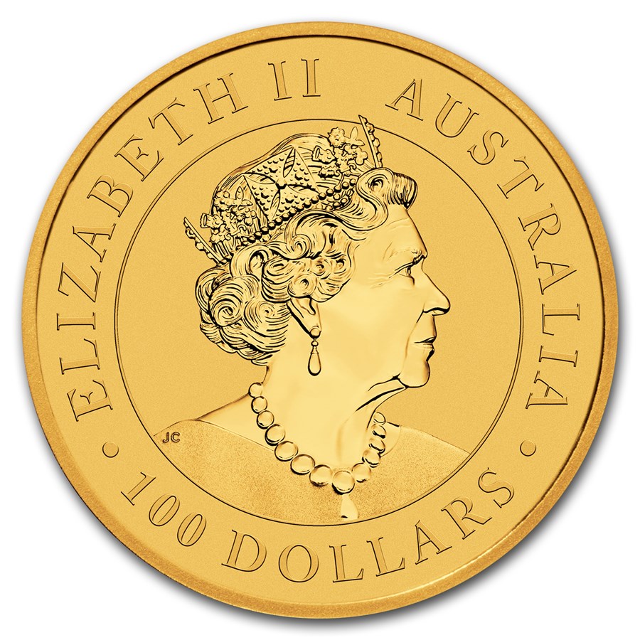 Moneda de Oro Canguro 2019 1 oz reverse