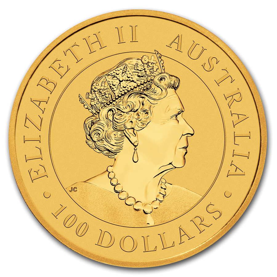 Moneda de Oro Canguro 2020 1 oz reverse