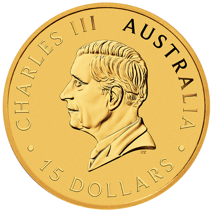 Moneda de Oro Canguro  2026 1/10 oz reverse