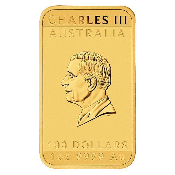 Moneda de Oro Dragón Rectangular 2026 1 oz reverse