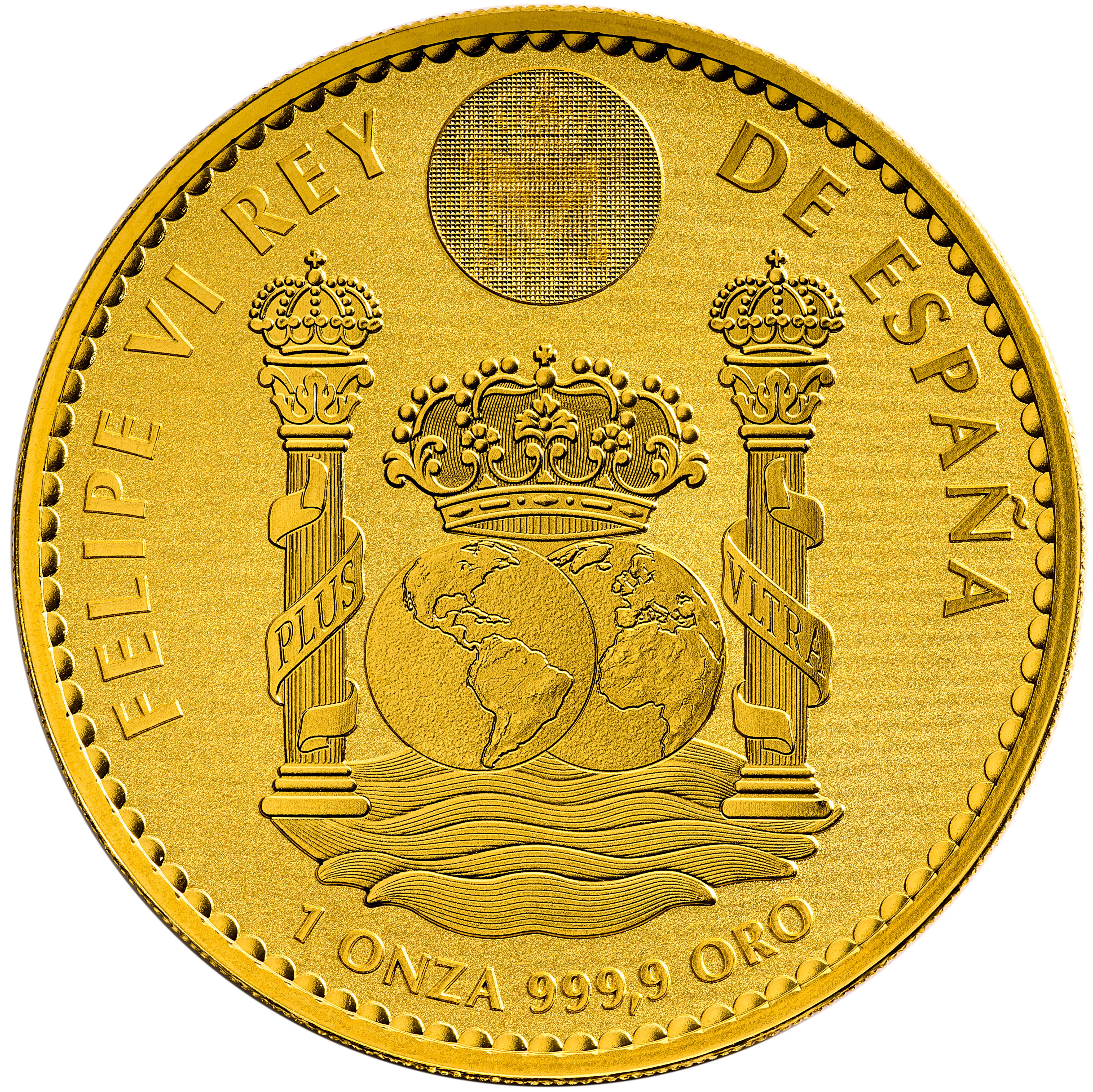 Moneda de Oro Águila Imperial 2024 1 oz reverse 