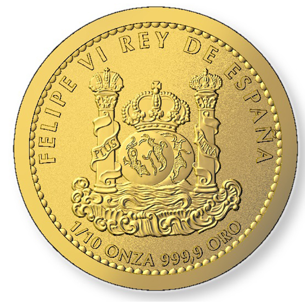 Moneda de Oro Lince Ibérico 2022 1/10 oz reverse