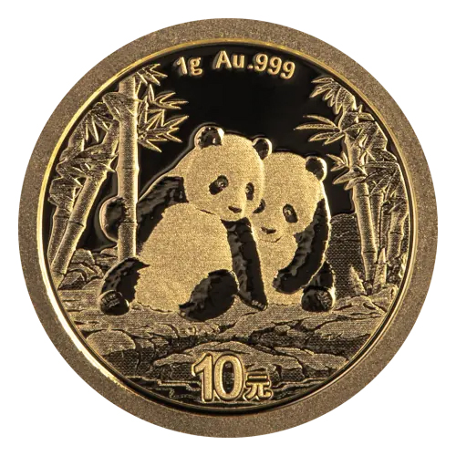 Moneda de Oro Panda 2026 1 g