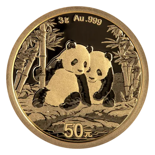 Moneda de Oro Panda 2026 3 g