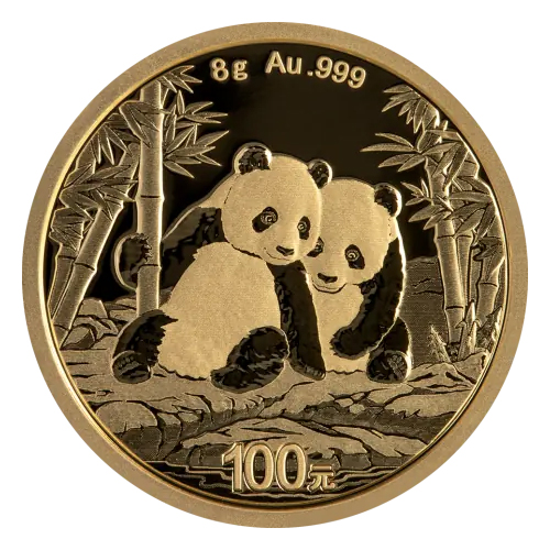 Moneda de Oro Panda 2026 8 g