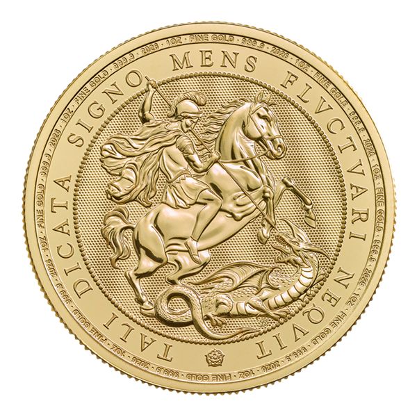 Moneda de Oro San Jorge y el Dragón 2026 1 oz