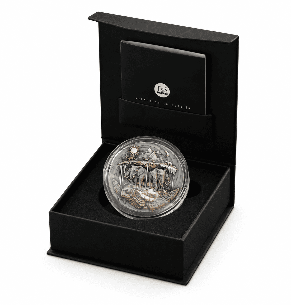 Moneda de Plata Akupara 2026 2 oz caja