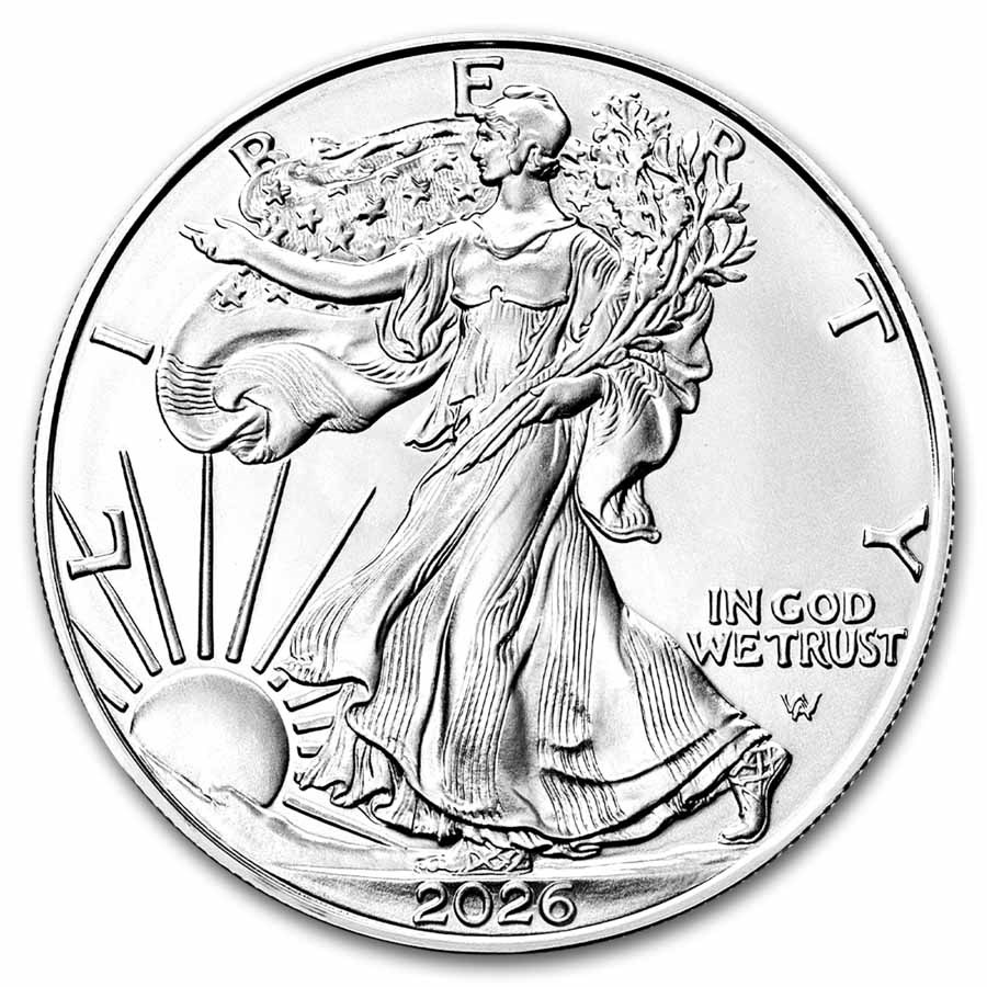 Moneda de Plata American Eagle 2026 1 oz