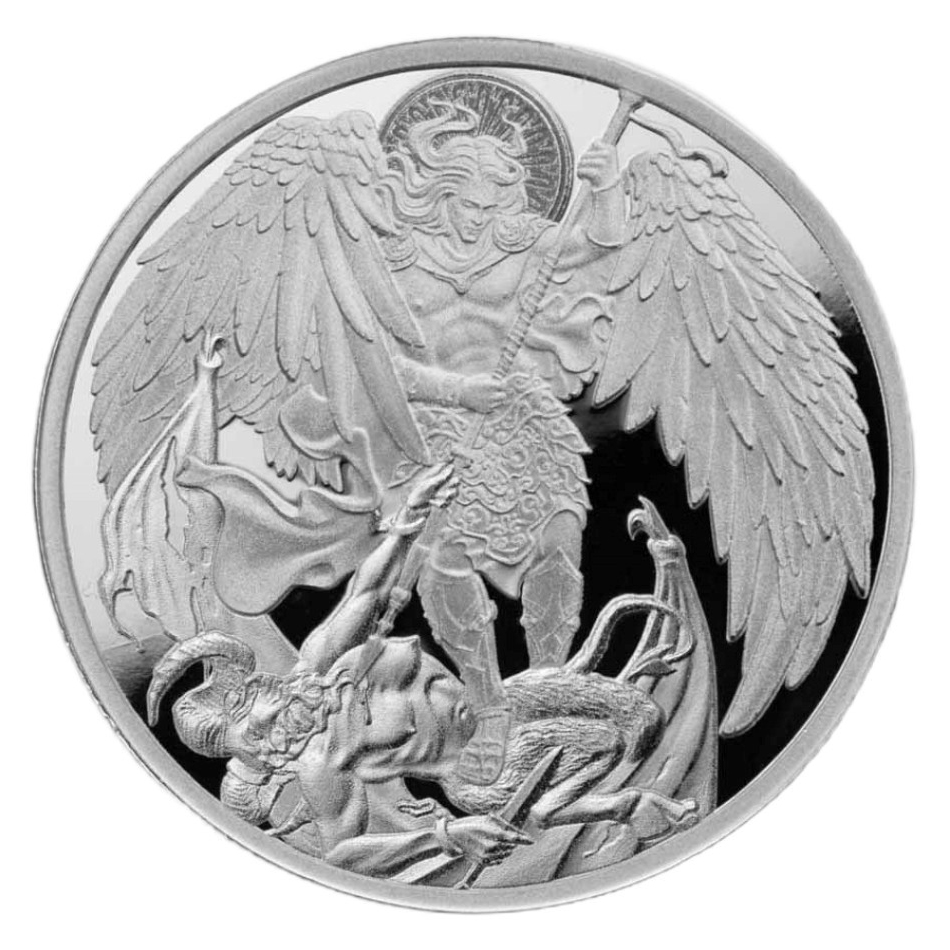 Moneda de Plata Arcángel Miguel 2026 1 oz