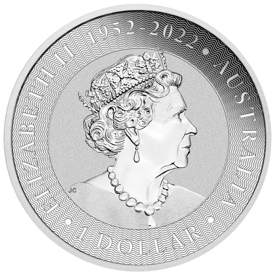 Moneda de Plata Canguro 2023 1 oz reverse
