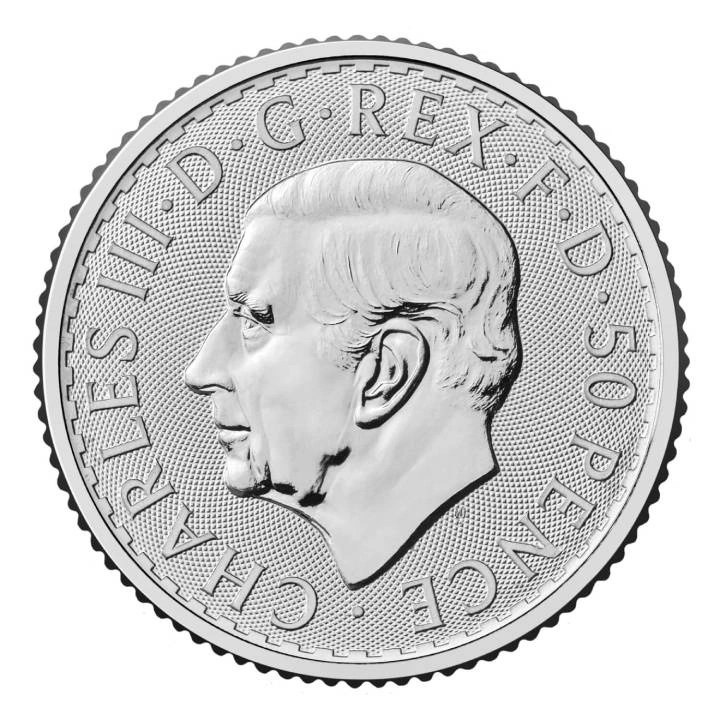 Moneda de Plata Britannia 2026 1/4 oz reverse