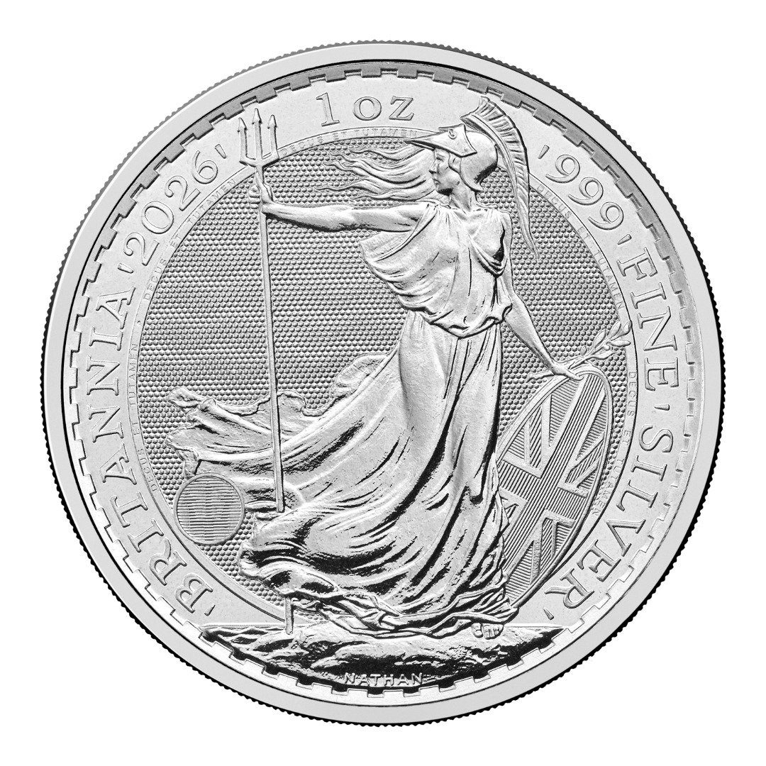 Moneda de Plata Britannia 2026 1 oz