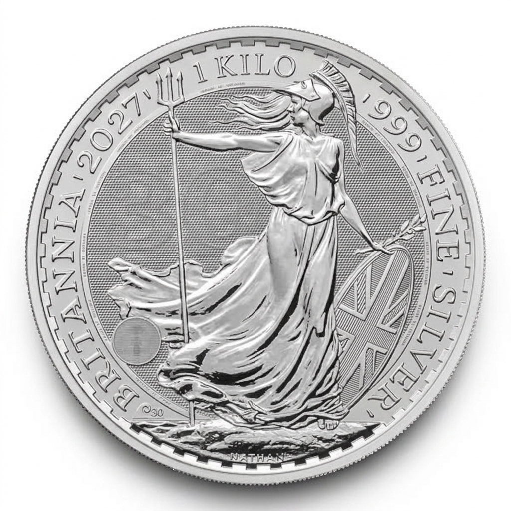 Moneda de Plata Britannia 2027 1 kg