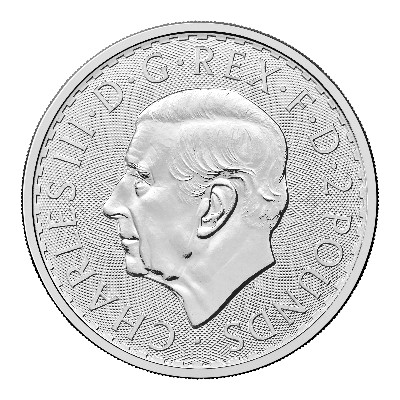 Moneda de Plata Britannia 2027 1 oz reverso