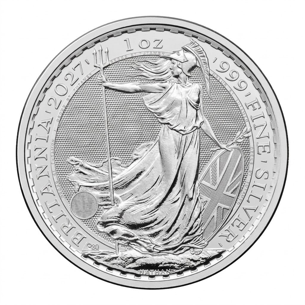 Moneda de Plata Britannia 2027 1 oz