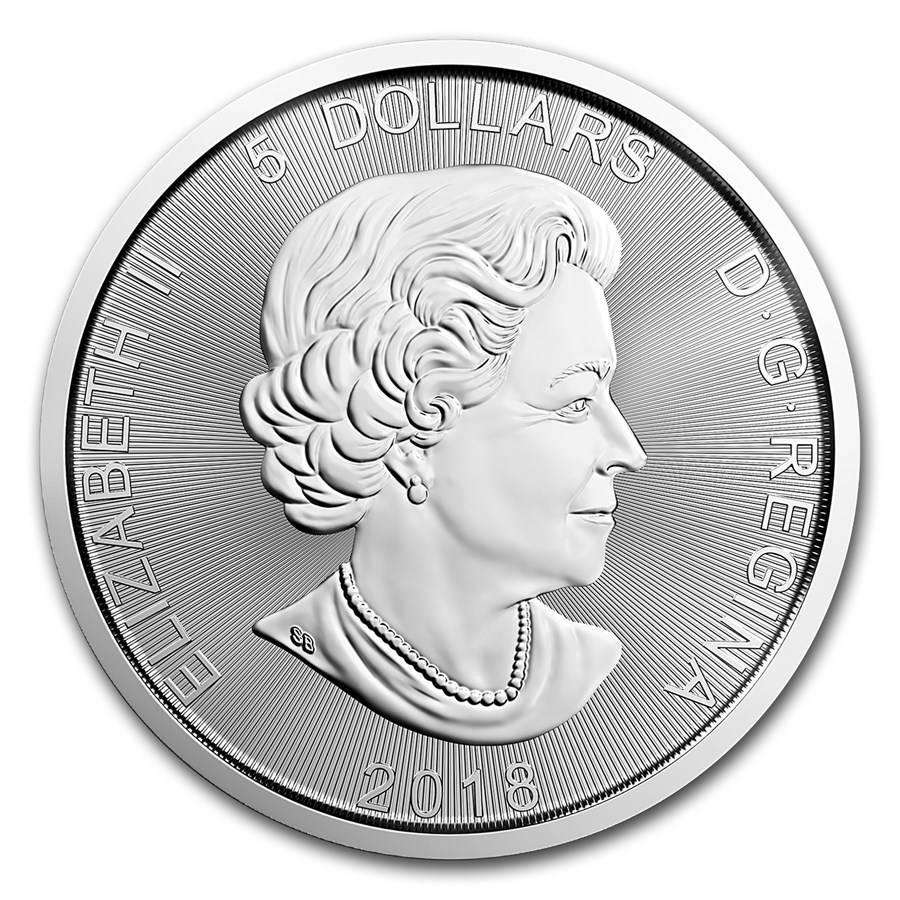 Moneda de Plata Predator Series  Lobo  2018 1 oz reverse