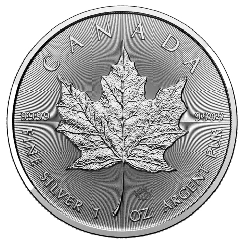 Moneda de Plata Maple Leaf 2024 1 oz
