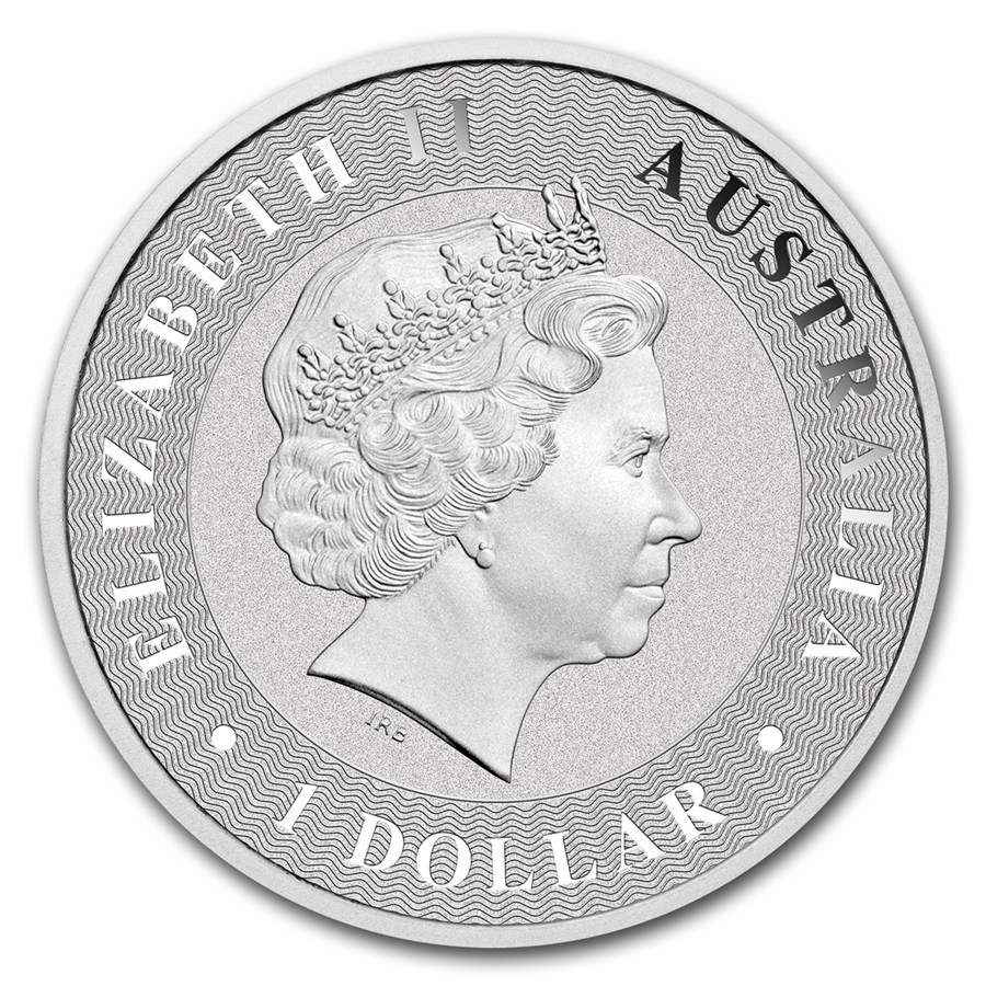Moneda de Plata Año del Perro UK 2018 1 oz reverse