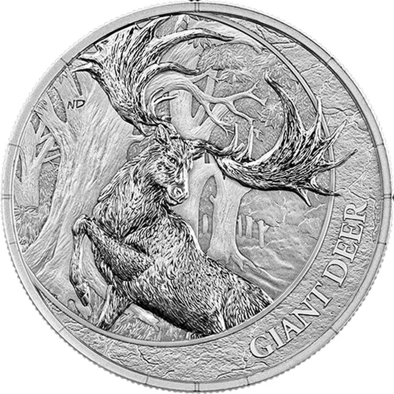 Moneda de Plata Ciervo Gigante 2026 1 oz