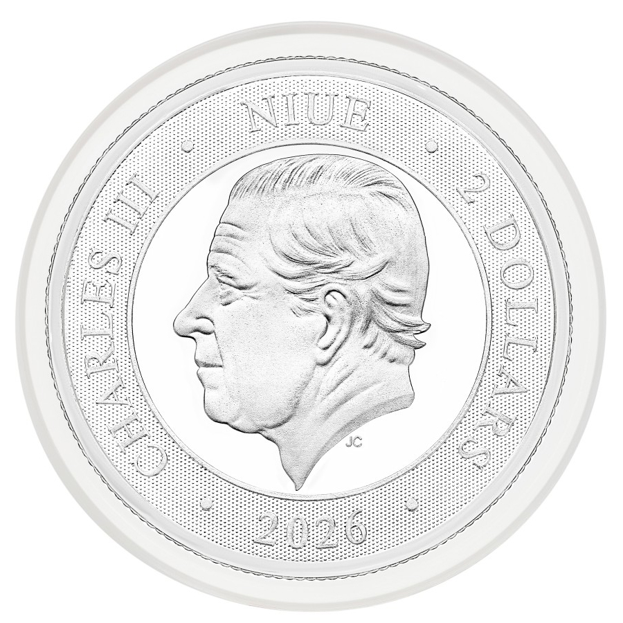 Moneda de Plata Cruz del Sur 2026 1 oz reverse