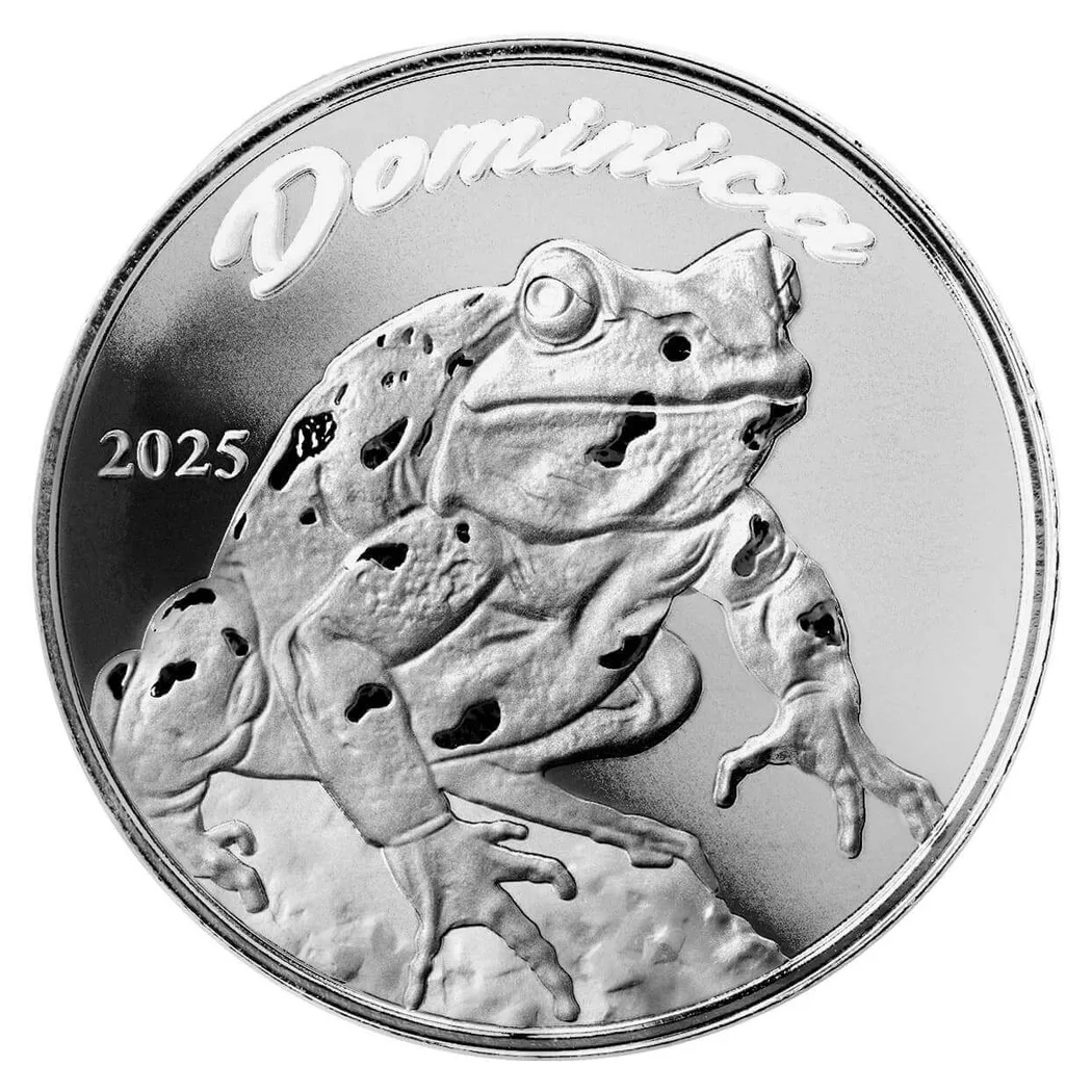 Moneda de Plata EC8 Dominica - Pollo de Montaña 2025 1 oz