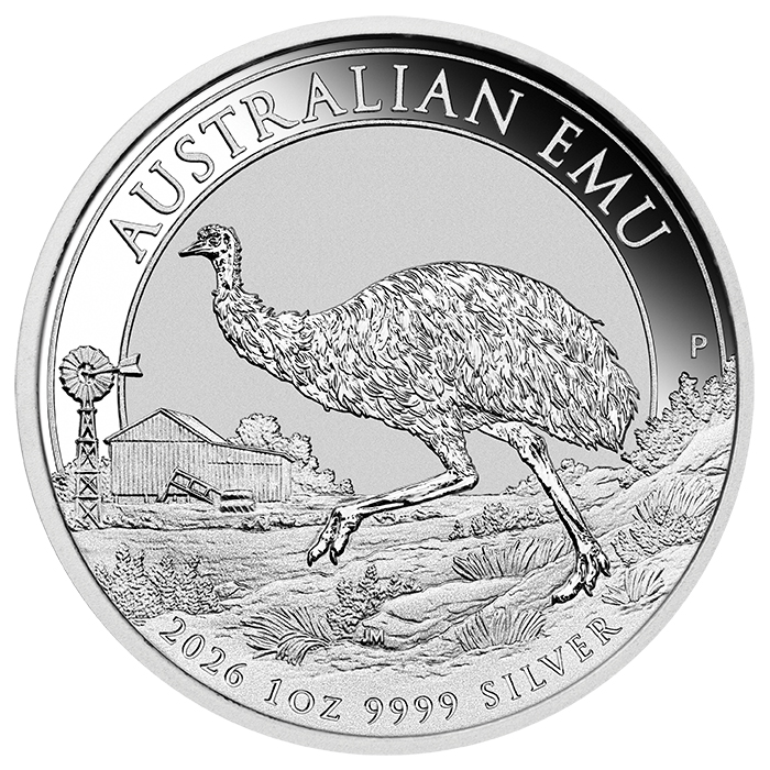 Moneda de Plata Emú 2026 1 oz