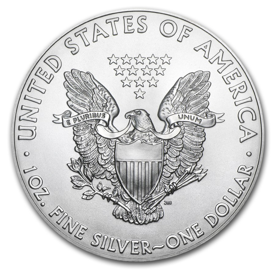 Moneda de Plata American Eagle 1 oz años varios